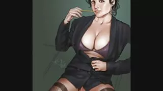 Cute Baba massages clitoris porno mince cornée à sa maison